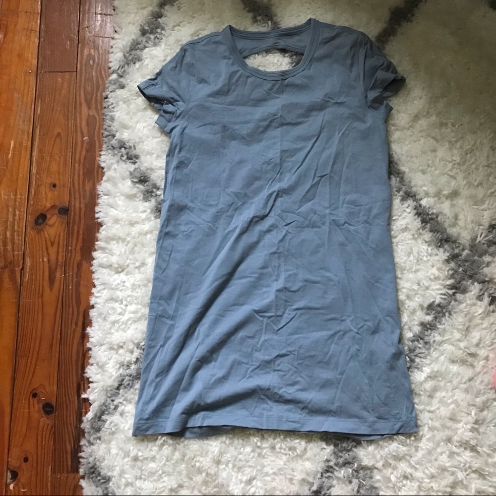 Lululemon Oversized Keyhole Back T-shirt Dress - Picture 6 of 6
